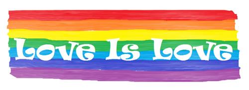 Image Rainbow Flag Love is Love
